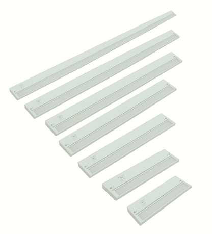 ASD Lighting LED Under Cabinet Swivel 40" 20W 120V Dimmable CCT Selectable 2700/3000/4000K Hardwired or Plug-in, Linkable, Hi/Low Switch, White UL