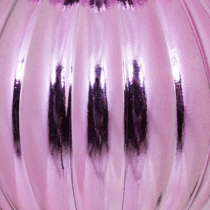 Vickerman 14" Pink Shiny Finial Drop Christmas Ornament UV Treated with Drilled and Wired Cap 2 per bag