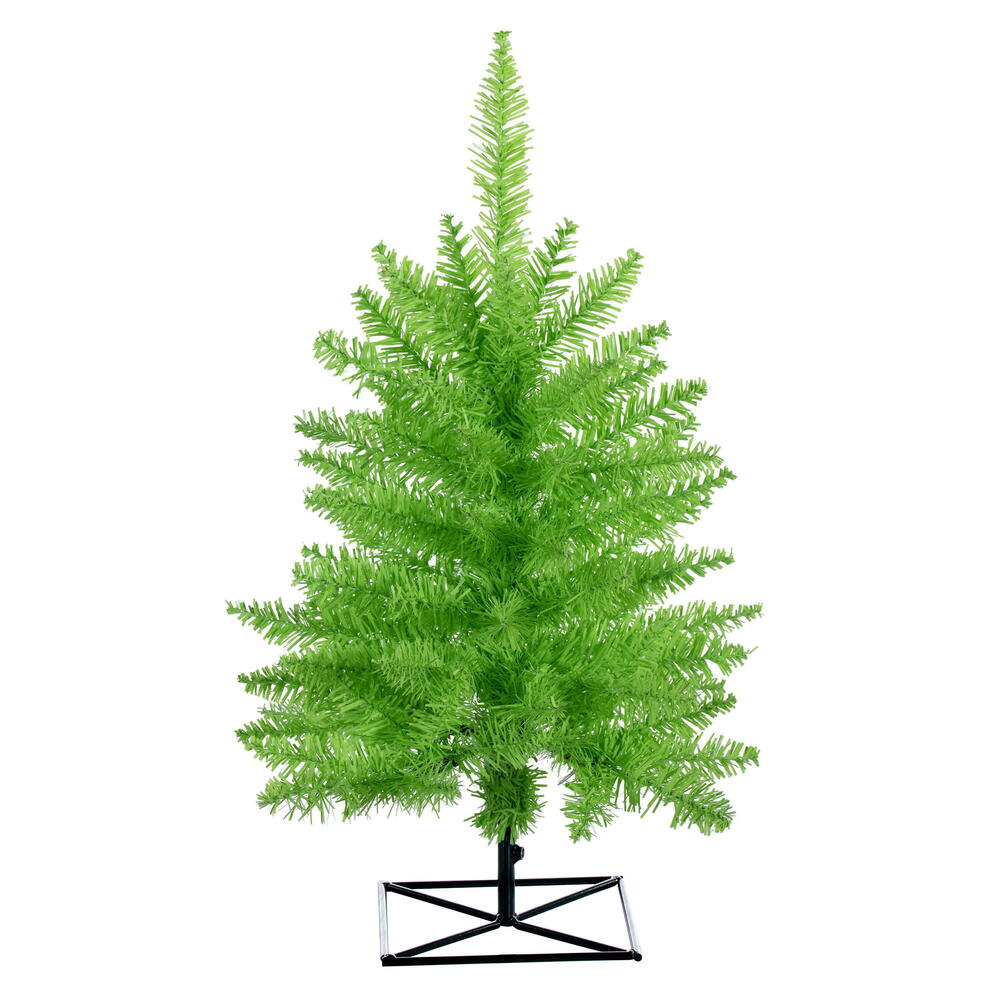Vickerman 3' Lime Fir Artificial Christmas Tree Unlit