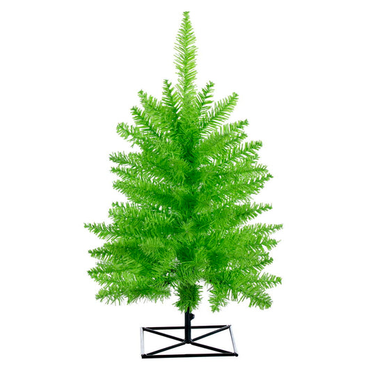 Vickerman 3' Lime Fir Artificial Christmas Tree Unlit