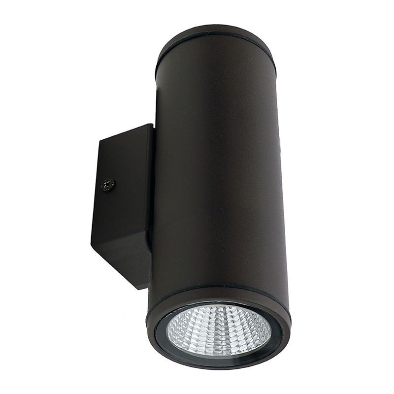 Westgate  2In Wall Cyl. U/D 12V 10W 1000 Lumens 3Cct 30/40/50K - Orb, Landscape Lighting , 10W, 1000 Lumens, 30K/40K/50K, Bronze Finish