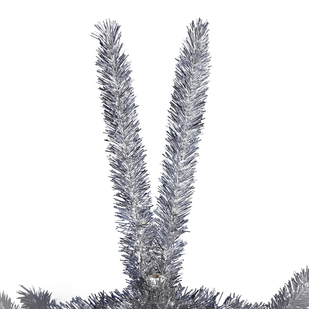 Vickerman 4' x 35" Vintage Aluminum Artificial Christmas Tree Unlit