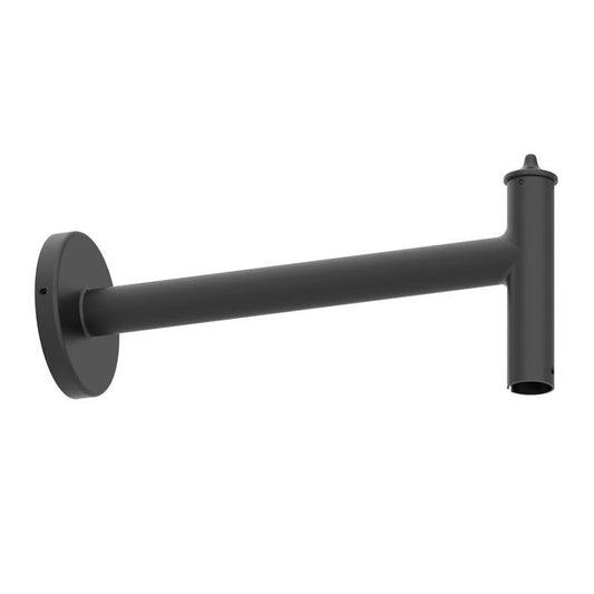 Westgate Dab Straight Wall Bracketett Model A, Black, Outdoor Lighting, Black Finish