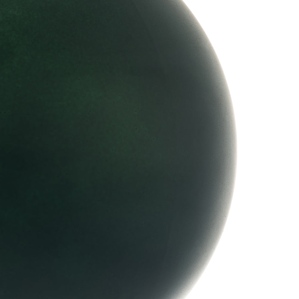 Vickerman 6" Midnight Green Matte Ball Ornament 4 per Bag