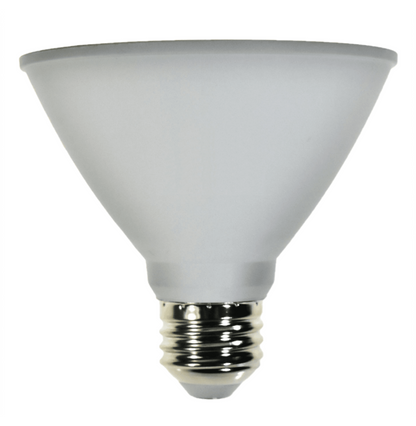 Damar PAR30 LED Short Neck Flood Light Bulb 8W 800 Lumen E26 Medium Base 3000K Soft White Ideal for Track & Recessed Spot Light Bulbs 120V Dimmable White Finish Pack of 3