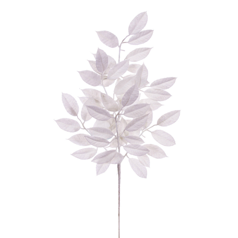 Vickerman 31" White Artificial Gardenia Snowy Spray 2 per bag.