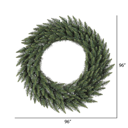 Vickerman 96" Camdon Fir Artificial Christmas Wreath Unlit