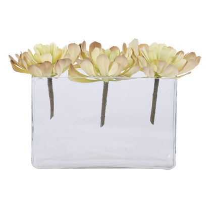 Vickerman 5.5" Artificial Succulent Pick Set of 3
