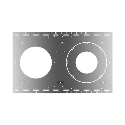 Euri Lighting DLC6-8C-Stud-JoistPlate Mounting plate for new con 
struction Stud/ 
Joist ceilings.