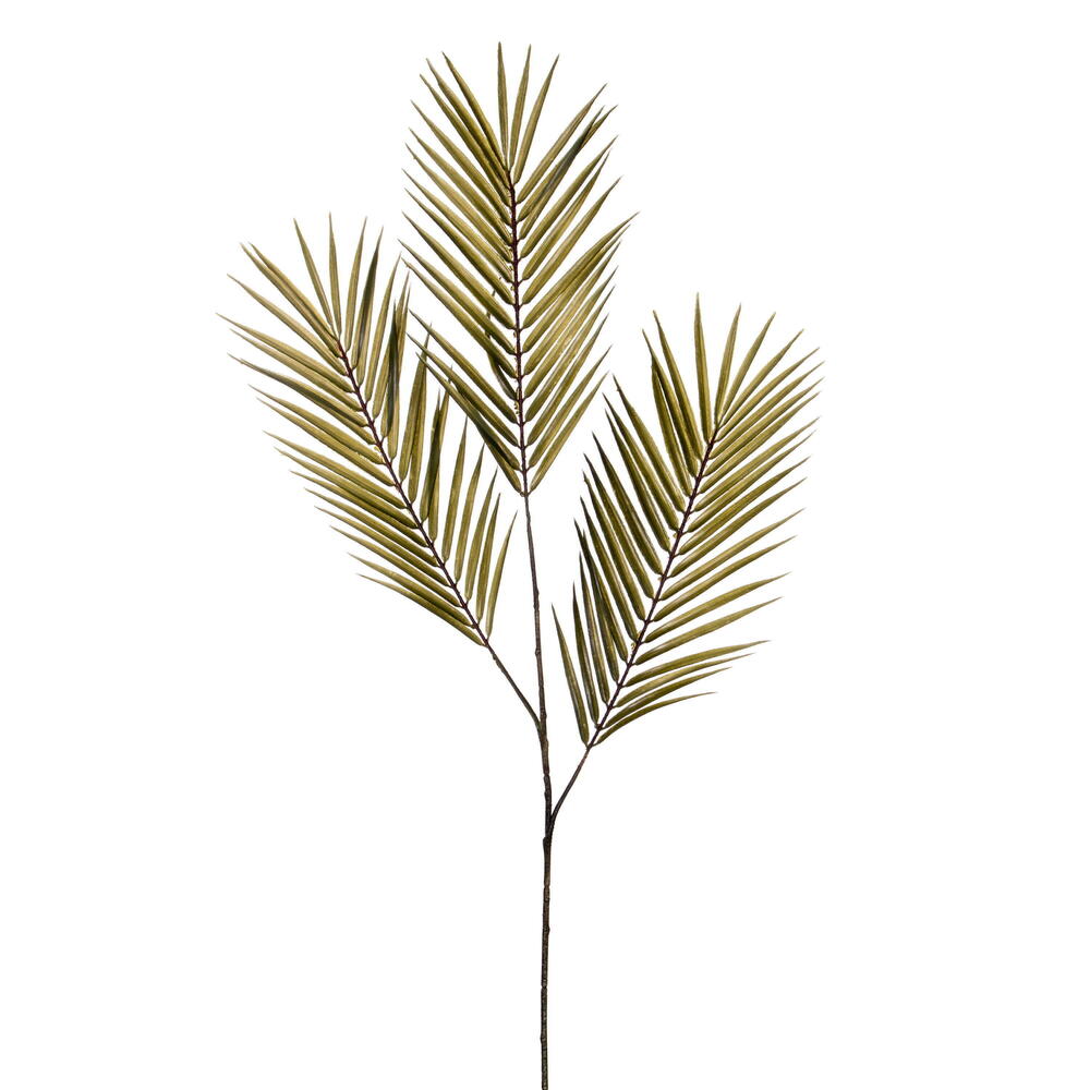 Vickerman 40" Green Butterfly Palm Spray 3 per bag.