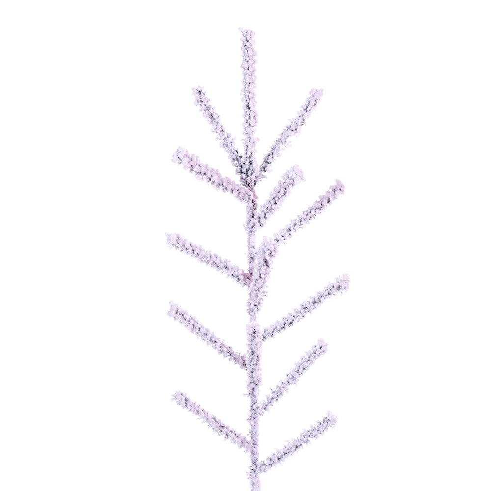 Vickerman 5.5' x 52" Flocked Pistol Pine Artificial Unlit Christmas Tree.