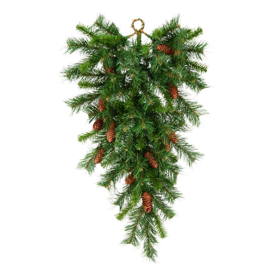 Vickerman 30" Cheyenne Artificial Christmas Teardrop Unlit