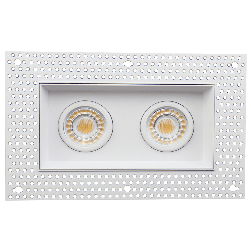 Goodlite 3 Inch Trimless LED Double Gimbal Fixture, Selectable Color Temperature, 27,30,35,41,50K