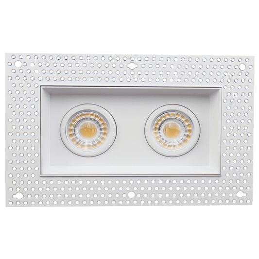 Goodlite 3 Inch Trimless LED Double Gimbal Fixture, Selectable Color Temperature, 27,30,35,41,50K