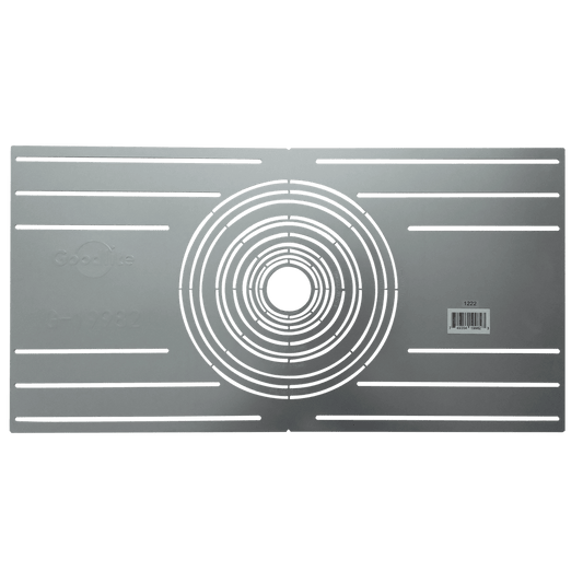 Goodlite 2-10" Universal New Construction Plate Cut Out Sizes 2-1/16”, 2-3/4", 3-1/3”, 3.3/4”, 4-5/16”, 5-1/4”, 6-5/16”, 6-7/8”, 8-7/16”, 9-5/16”, 10-5/16” Inch.