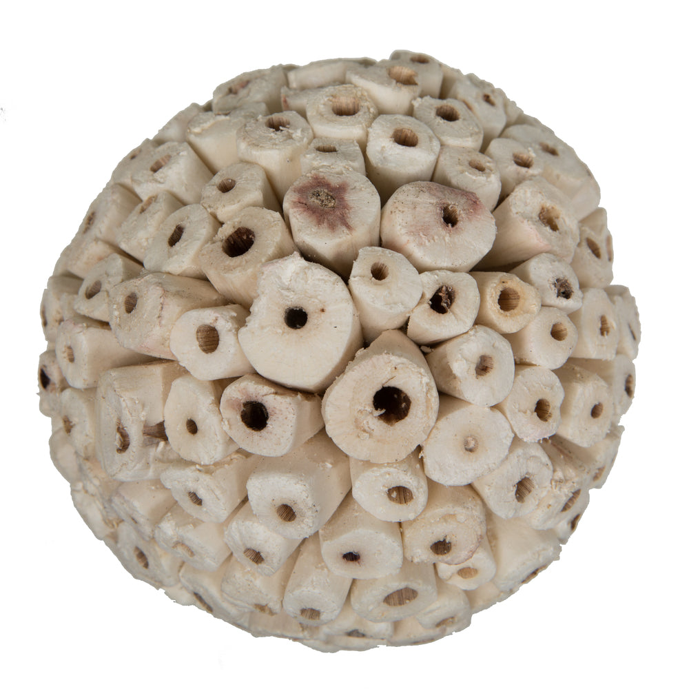 Vickerman Natural Botanicals 4" Sola Ata Ball. Includes 25 pieces per Pack.