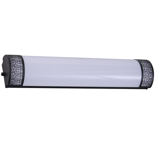 ASD Lighting LED Vanity Linear Loft 18" 20W 120V CCT Selectable 2700/3000/3500/4000/5000K Dimmable Black ETL