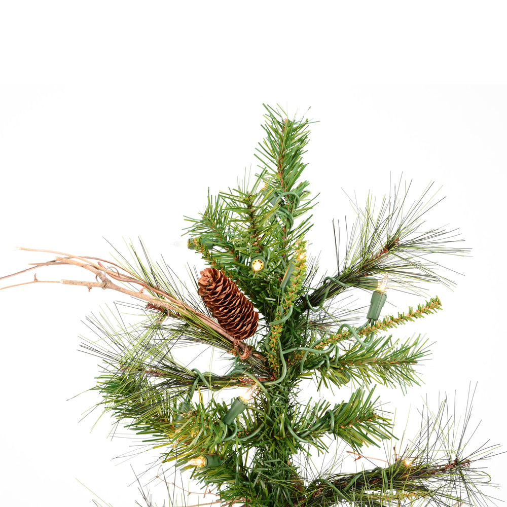 Vickerman 4' Ashland Artificial Christmas Tree Clear Dura-lit Incandescent Lights