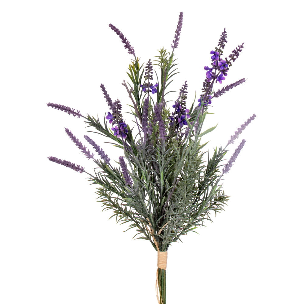 Vickerman 18.5" Green Artificial Lavender Bundle 2 per bag.