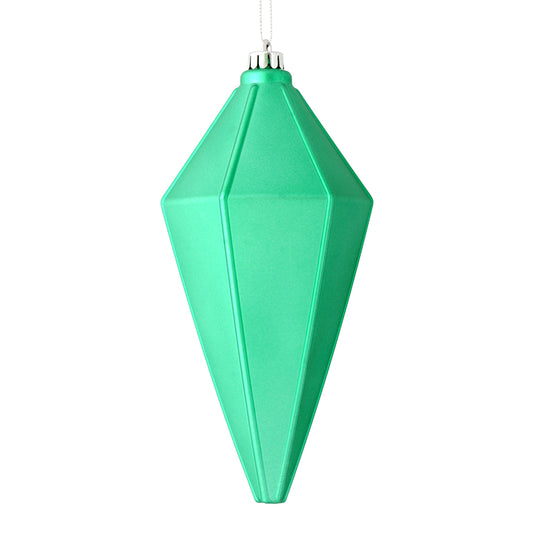 Vickerman 7" Seafoam Green Matte Lantern Christmas Ornament 4 per Bag