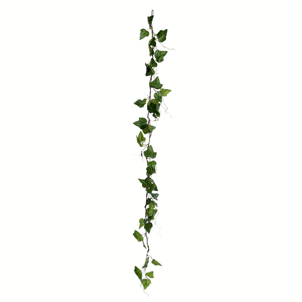 Vickerman 56" Artificial Green Ivy Garland Pack of 2