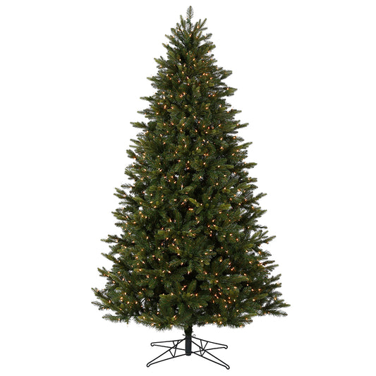 Vickerman 4.5' x 40" Boston Fraser Fir Artificial Christmas Tree Clear Dura-lit Lights