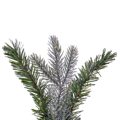Vickerman 48" Frosted Douglas Fir Artificial UnLit Teardrop.