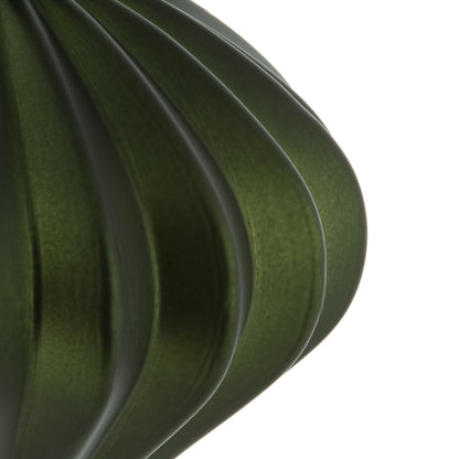 Vickerman 6" Moss Green Matte Onion Drop Christmas Ornament 4 per Bag