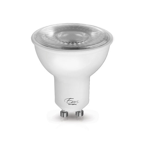 Euri Lighting EP16-7W5000eG-2 Everyday LED 50-Watt Equivalent PAR16 Lamp GU10 Twist & Lock Dimmable - 3000K - 2 Pack