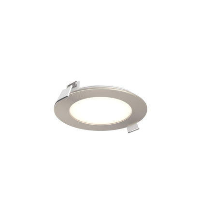 DALS 4 Inch Round Recessed Panel Light with Junction Box/Driver | CCT Color Selectable | 11W, 770 Lumens | Dimmable Pot Light | Wet Rated | ETL Certified