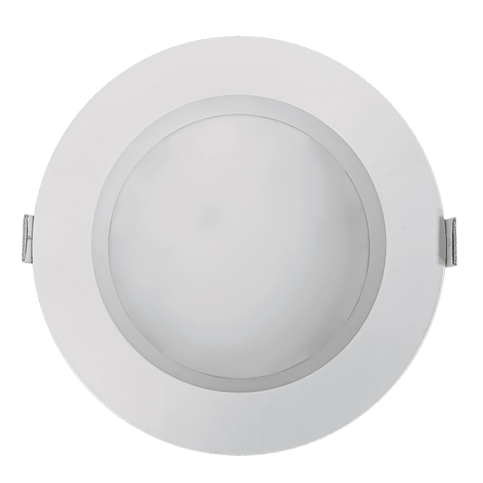 Goodlite 6 Inch LED Regress Round Slim Luminaire, Wattage Selectable 28W, 18W, Or 10W, Selectable Color Temperature 27,30,35,41, Or 50K