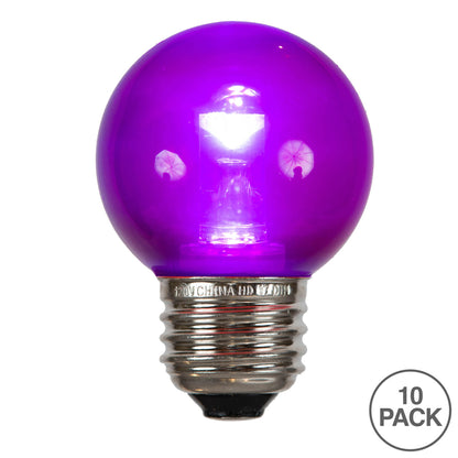 Vickerman G50 PURPLE SMD Tube LED Bulb 10/Bag