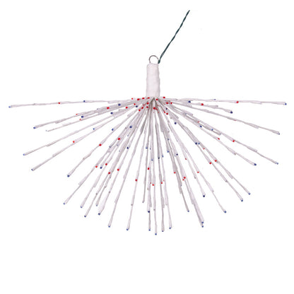 Vickerman 240Lt x 32" White Starburst Blue 5mm LED Lights.