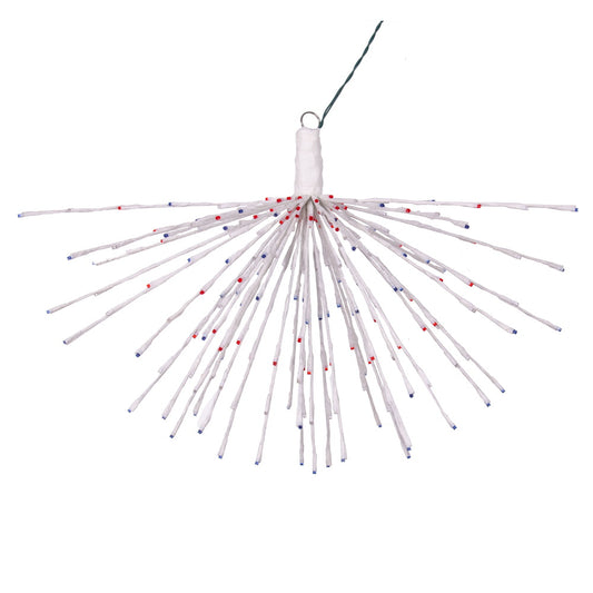 Vickerman 240Lt x 32" White Starburst Blue 5mm LED Lights.