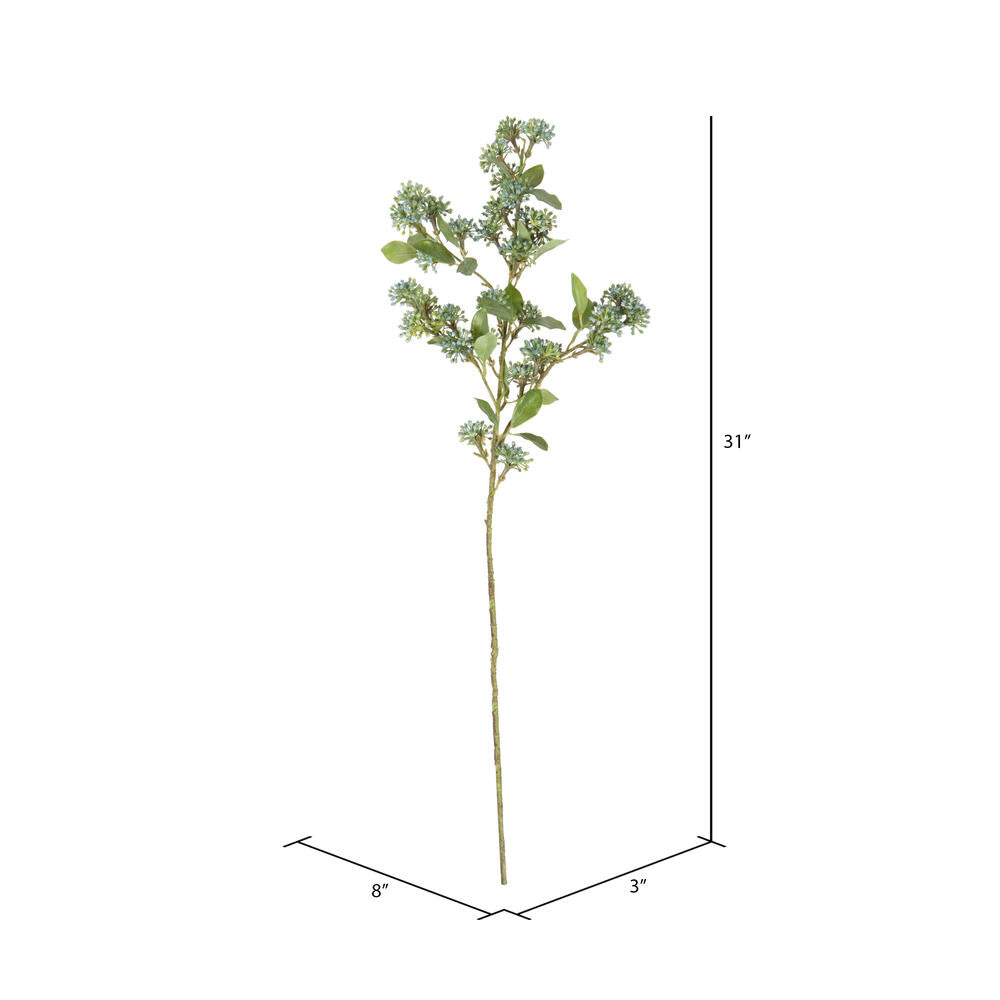 Vickerman 31" Cerulean Blue Artificial Wild Berry Spray 2 per bag.
