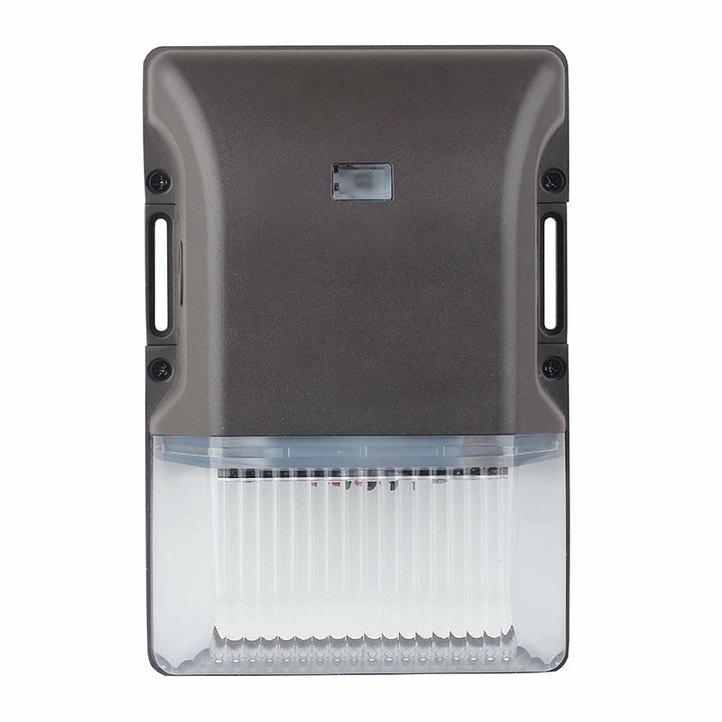 Westgate Mini WallPack Adj. 15-30W Adj. Cct 30/40/50K, Photocell, Outdoor Lighting, 15W/20W/30W, 135 Lumens/W, 3000K/4000K/5000K, Dark Bronze Finish