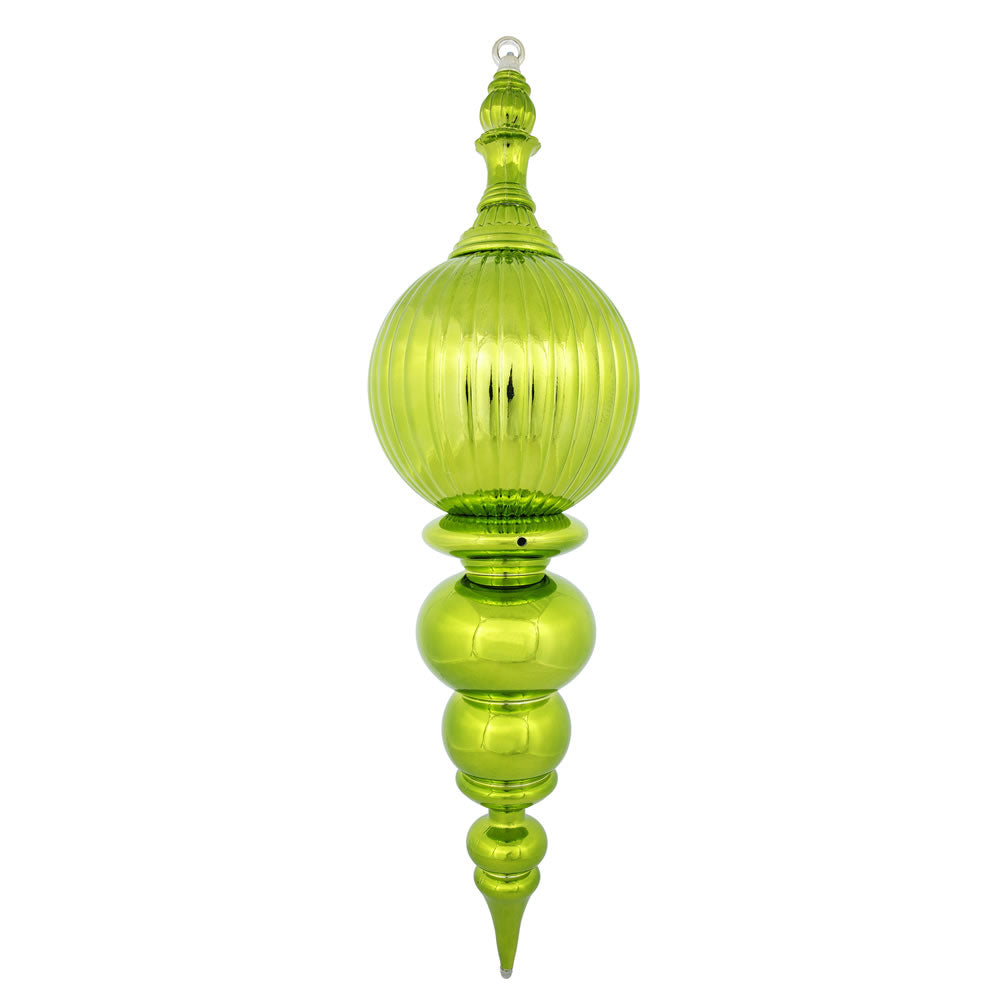 Vickerman 28" Lime Shiny Finial Ornament