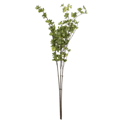 Vickerman 46" Artificial Green Castor Bean Leaf Spray. Includes 3 sprays per pack.