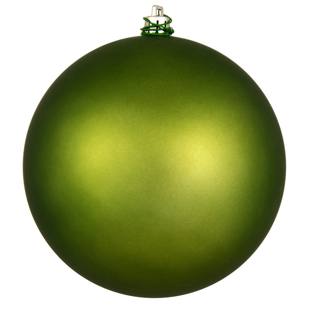 Vickerman 6" Juniper Green Matte Ball Ornament 4 per Bag