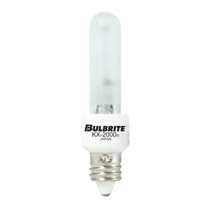 BULBRITE KRYPTON/XENON T3 MINI-CANDELABRA SCREW (E11) 20W DIMMABLE LIGHT BULB 2700K/WARM WHITE 2PK (473121)