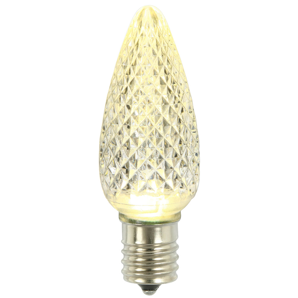 Vickerman C9 LED Warm White Faceted Twinkle  Replacement Bulb bag of 25