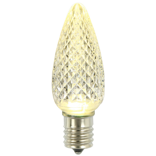 Vickerman C9 LED Warm White Faceted Twinkle  Replacement Bulb bag of 25