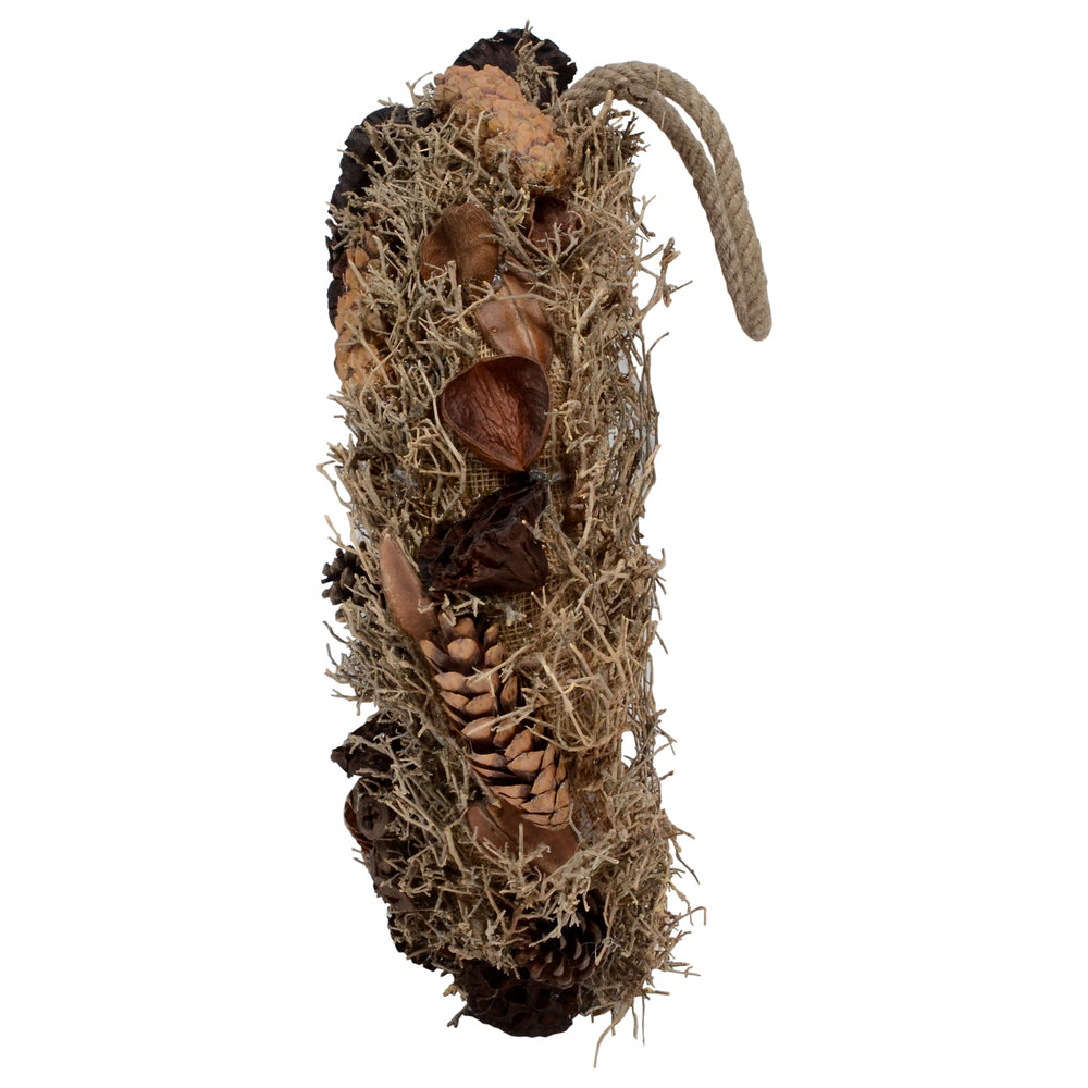 Vickerman 20" Natural Mixed Wreath Dried