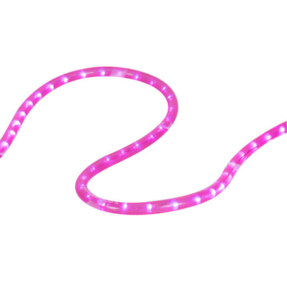 Vickerman 150' x .5" Pink LED Rope Light Spool 120 Volt.