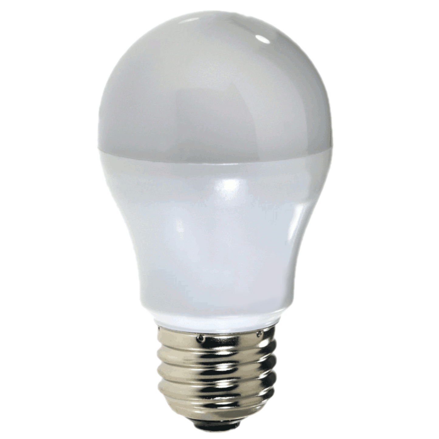 Damar A15 LED Yellow Light Bulb 5W 330 Lumen E26 Medium Screw Base for Party Decoration Holiday Lighting Small Light Bulb 120V White Finish Turns Yellow When Lit Pack of 6