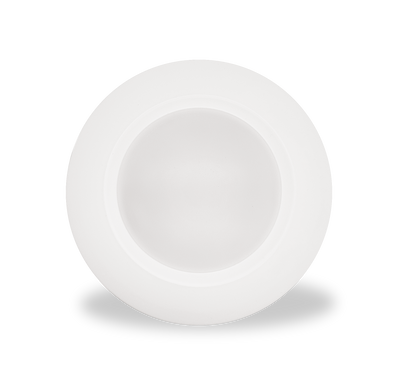 Bulbrite 773274 14W LED 7" ROUND DISC LIGHT 3000K WHITE ALUMINUM WITH PIGTAIL