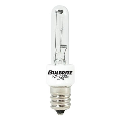 BULBRITE KRYPTON/XENON T3 CANDELABRA SCREW (E12) 60W DIMMABLE LIGHT BULB 2700K/WARM WHITE 2PK (473060)