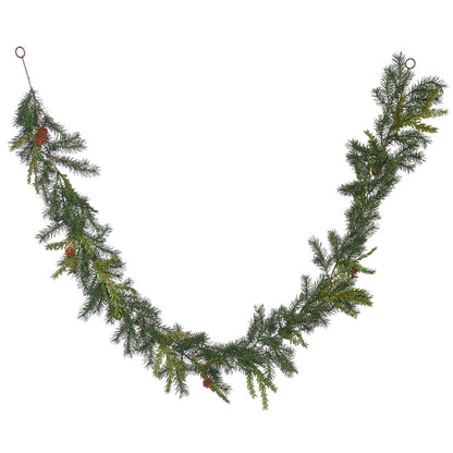 Vickerman 6' Hemlock-Angel Pine Artificial Christmas Garland Unlit