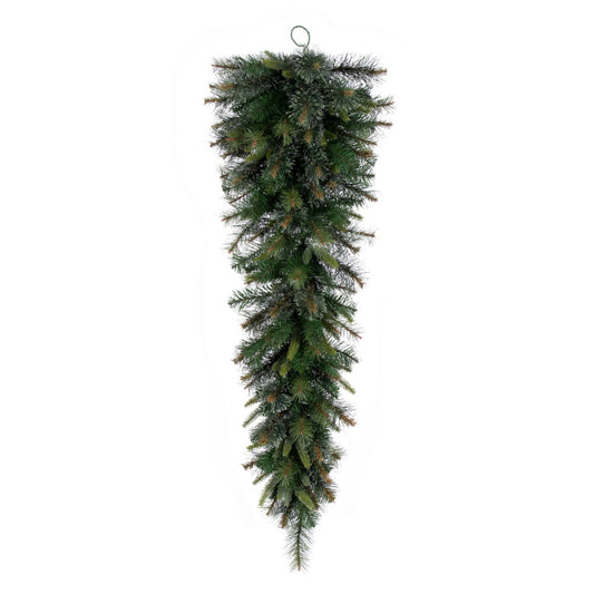 Vickerman 48" Cashmere Artificial Christmas Teardrop Unlit