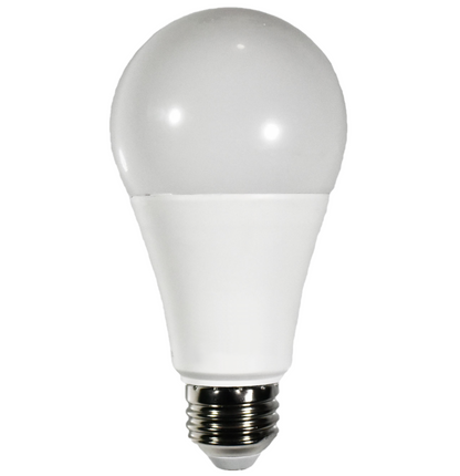 Damar A21 LED Light Bulb 17W 2000 Lumen E26 Medium Base 4000K Cool White For Home Living Room Bedroom Office Garage Warehouse Garden Light Bulb 120-277V CRI80 220° Beam Angle White Finish Pack of 6